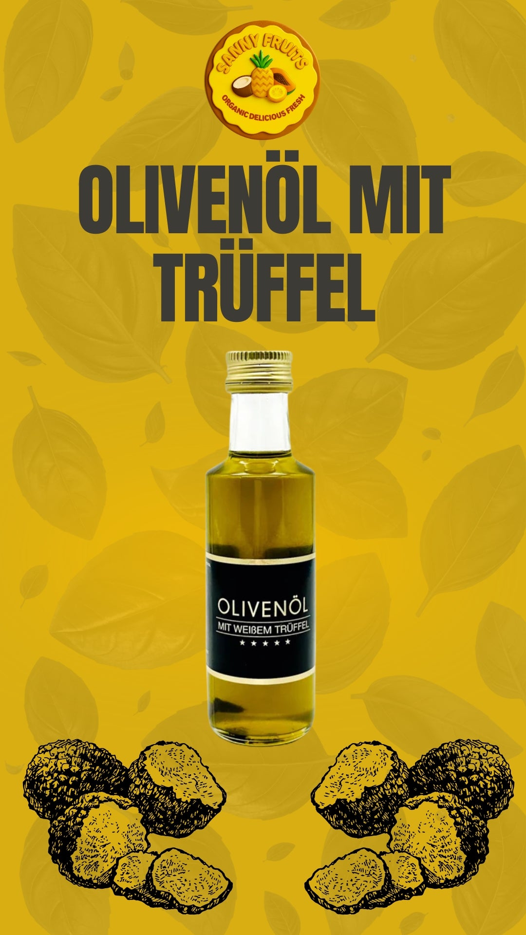 Olivenöl mit weißem Trüffel 100ml