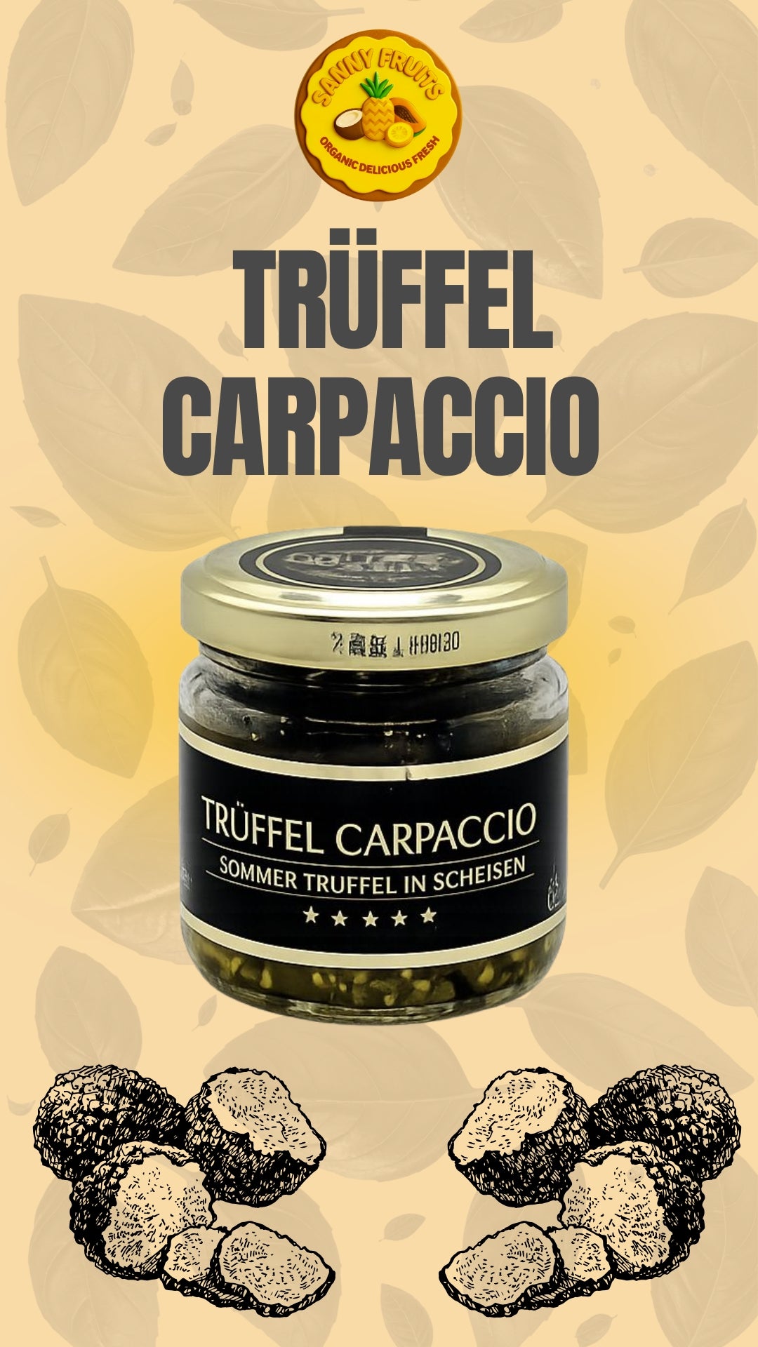 Trüffel Carpaccio 80g