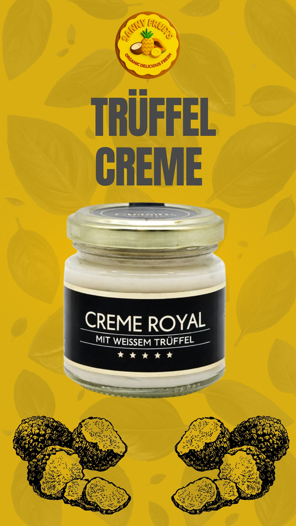 Creme Royal mit weißem Trüffel 80g