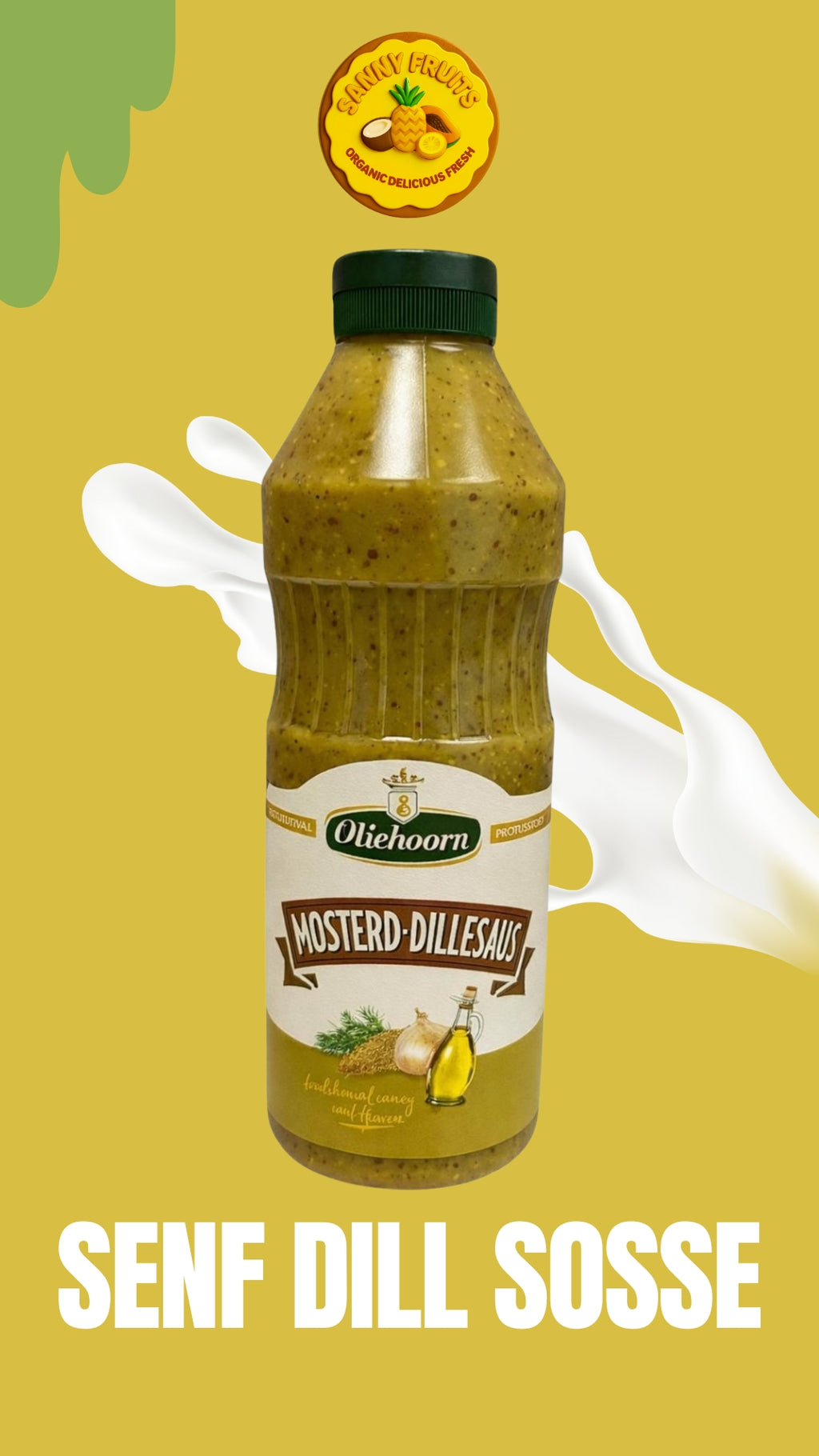 Oliehoorn Senf Dill Soße 900 ml