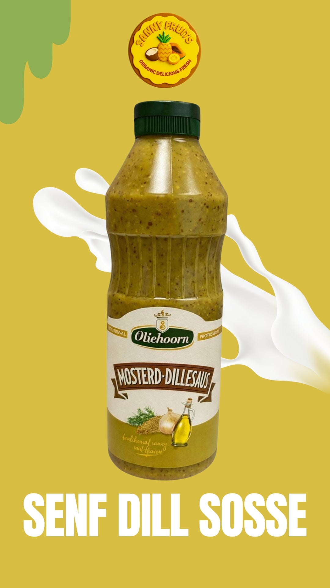 Oliehoorn Senf Dill Soße 900 ml