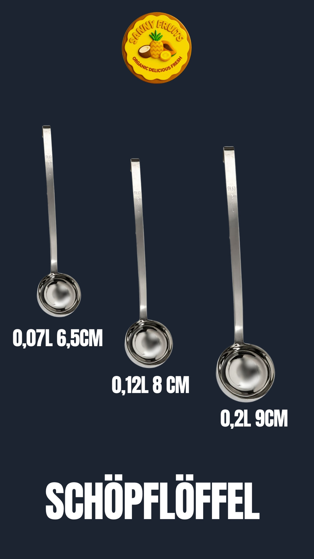 Schöpflöffel Suppen-Kelle Soßen-Kelle