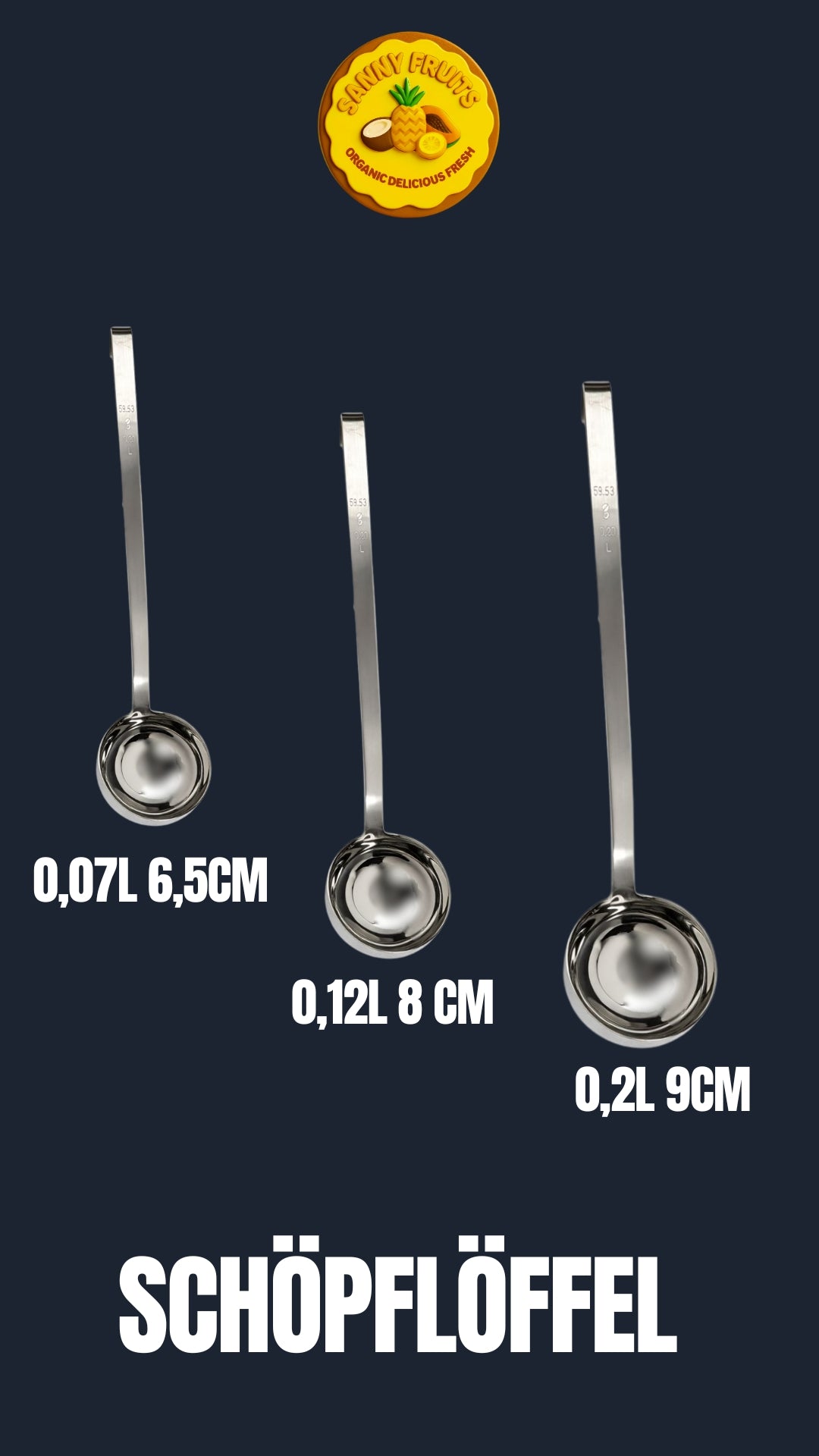 Schöpflöffel Suppen-Kelle Soßen-Kelle