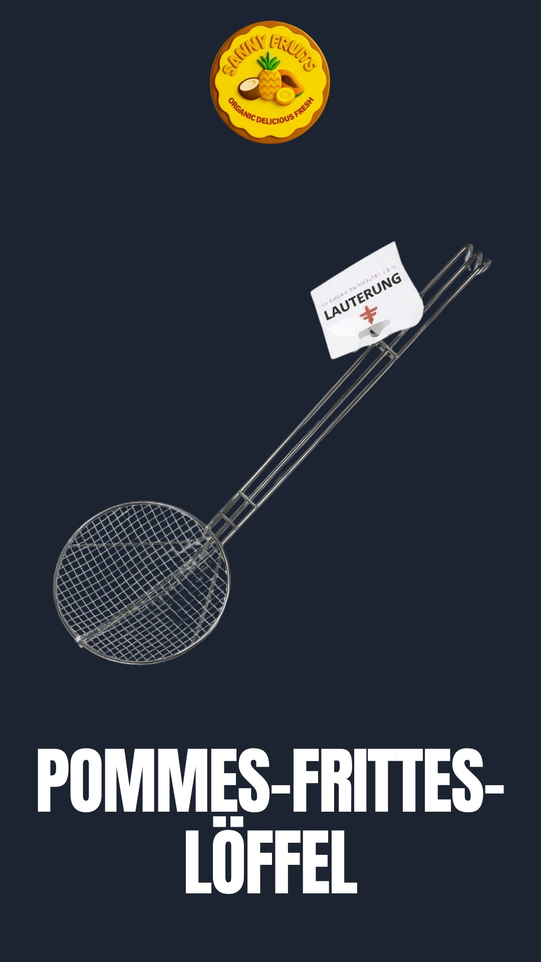 Pommes-Frittes-Löffel 14 cm