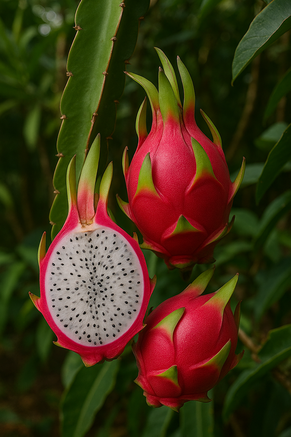 Pitahaya rot/weiß
