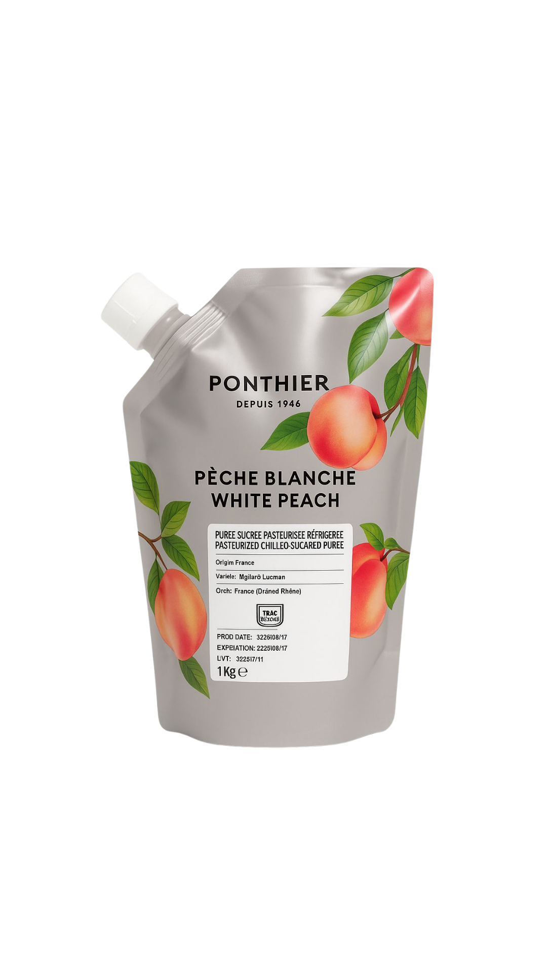 Ponthier Pfirsich Püree 1kg